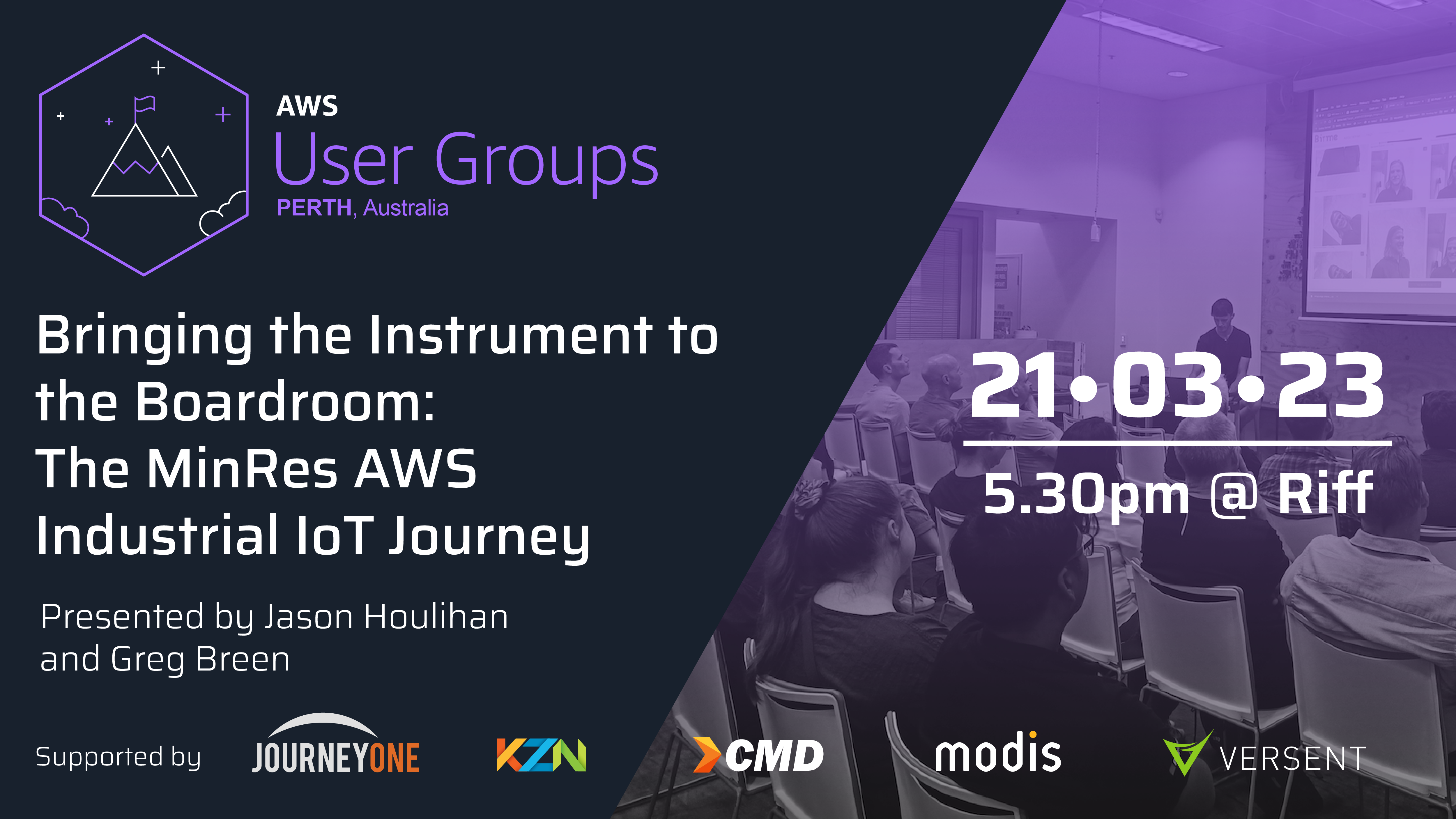 Cover Image for Recording Available - "Bringing the Instrument to the Boardroom: The MinRes AWS Industrial IoT Journey"